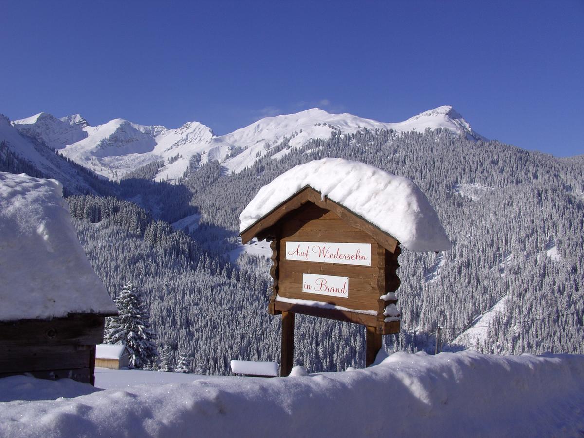 Gasthof Bergblick Berwang Exterior foto